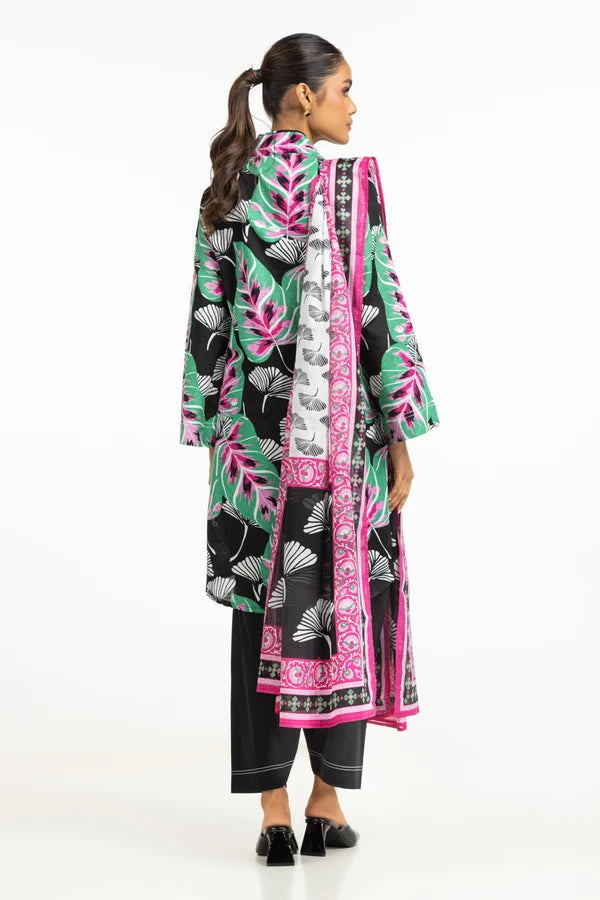 3PC Jacquard Printed Suit IUSTKSD