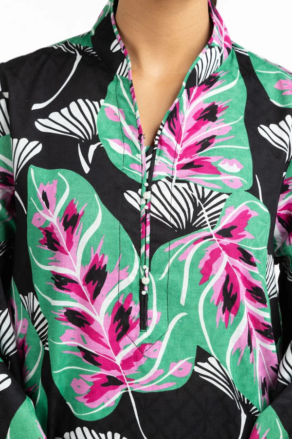 3PC Jacquard Printed Suit IUSTKSD