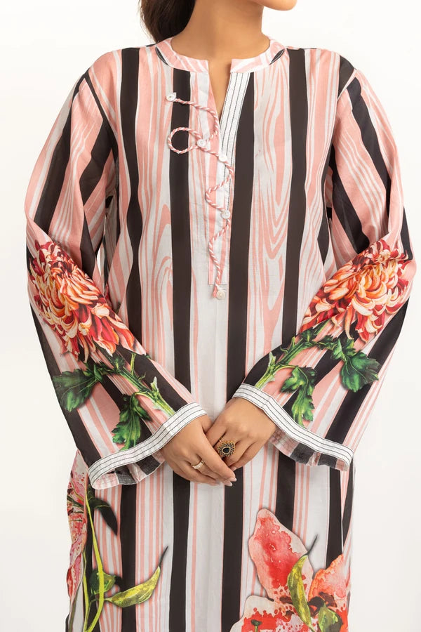 3PC Lawn Printed Suit IUSTKSD