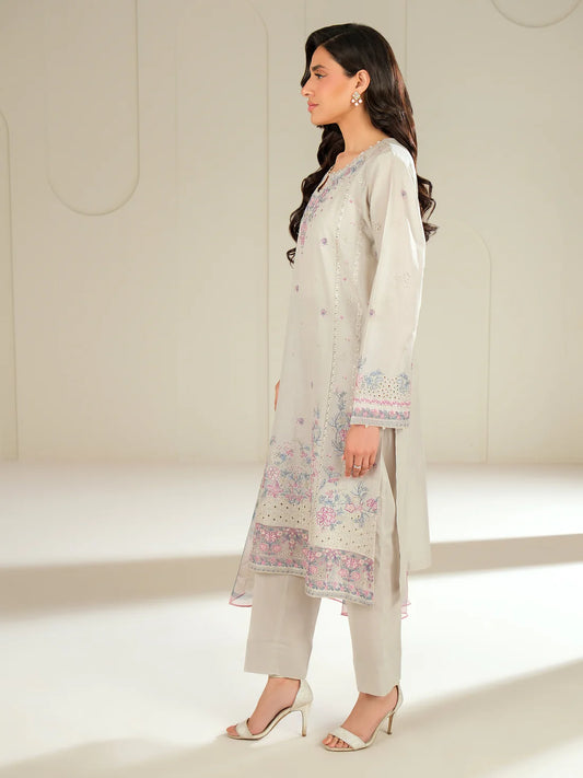 3 Piece Lawn Suit-Embroidered