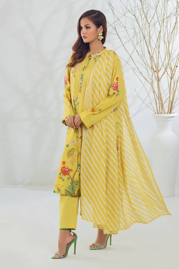 3 Piece Printed Lawn Suit IPSTD