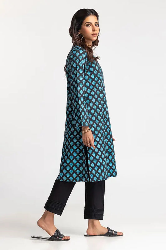 Cambric Block Printed Shirt GLS